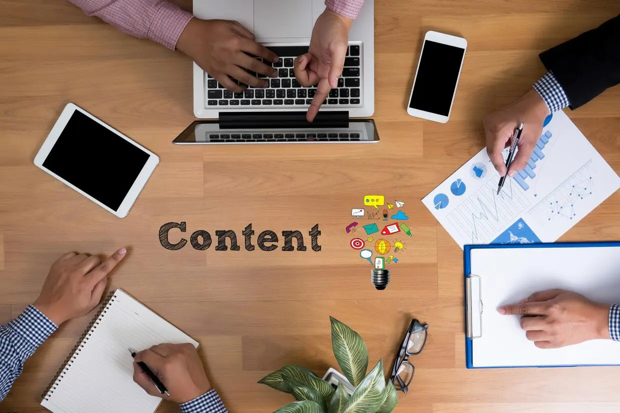 content marketing image of freelance digital marketer in calicut